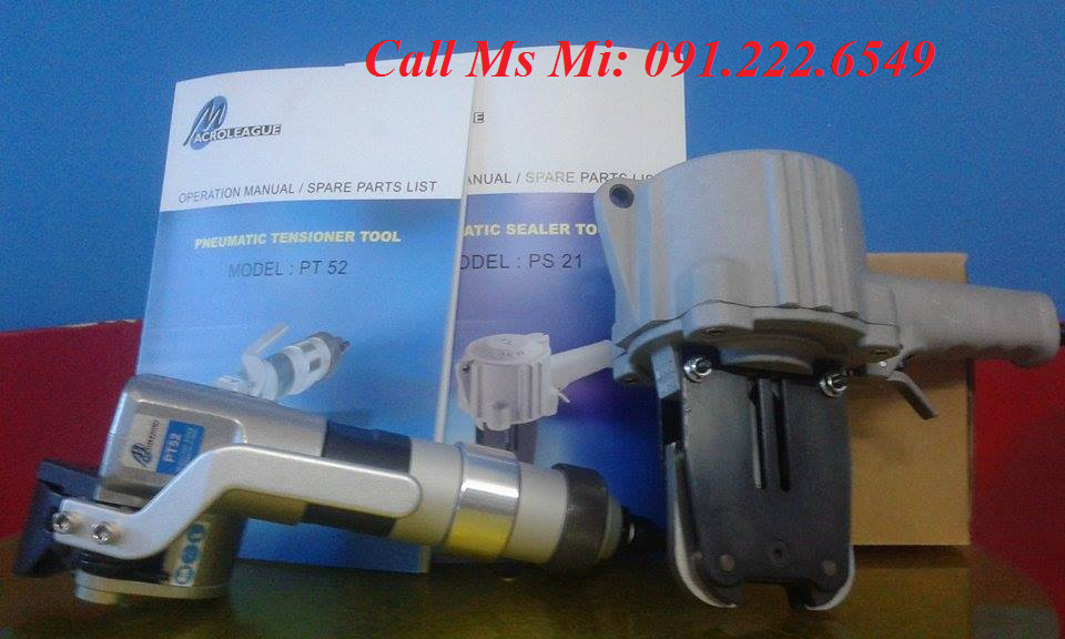 M&aacute;y siết đai th&eacute;p d&ugrave;ng hơi kh&iacute; n&eacute;n Macroleague PT52